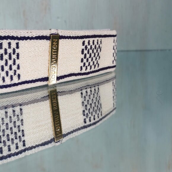 Authentic - 'Louis Vuitton' - Headband (Damier Azur) (2006) - Picture 5 of 7